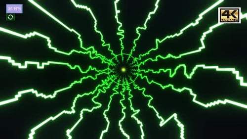 Bewegung Neonlicht Vj J7 4K