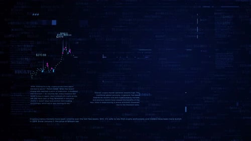 Webinterface zeigt, wie Bitcoin auf dem Markt an Wert gewinnt