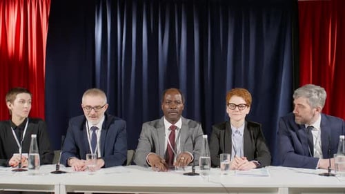 Panel Discussion with Professionals in Suits