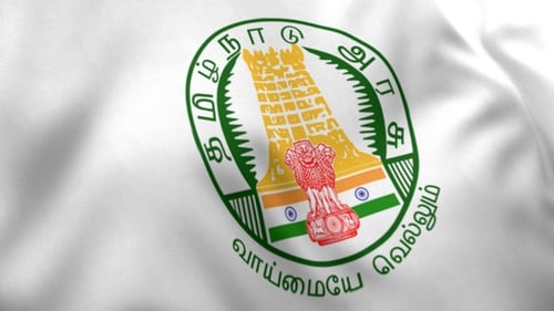 Drapeau du Tamil Nadu (Inde)