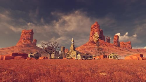 Rocks And Wild West Village