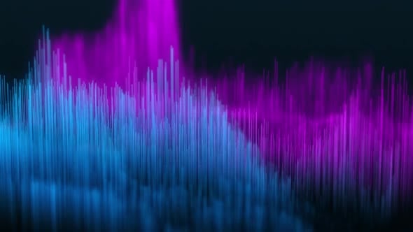 Audio Spectrum Soundbar Background Loop, Backgrounds Motion Graphics ft ...