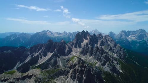 Parque Natural Nacional Tre Cime en los Alpes Dolomitas
