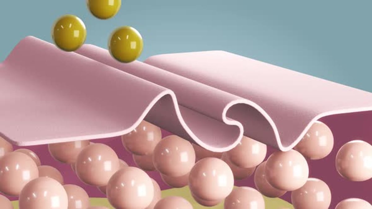 3D Animated Skin Layer with Absorption and Filling Effect, Backgrounds ...