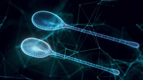 Wooden Spoons Hologram Close Up Hd