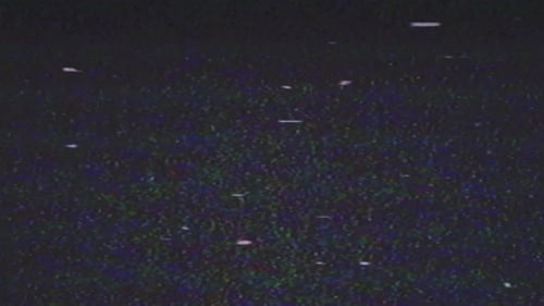 VHS Style Digital Glitch Static Effect