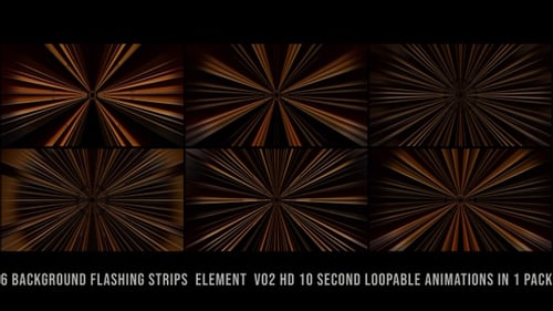 Abstract Radiant Light Tunnel Effect Animation Loop