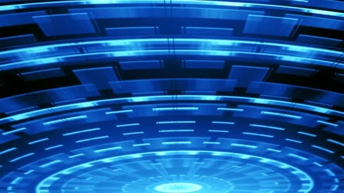 Elegant Spinning Waves 01