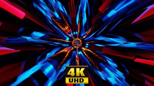 Tunnel en boucle VJ WOW 4K