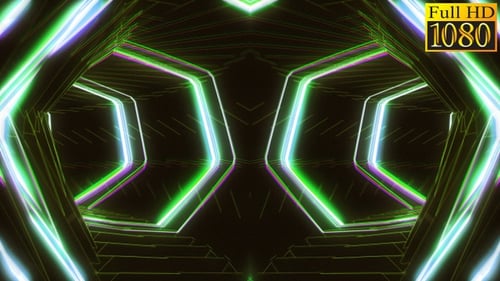 Kaleidoscope Vj Loops V66