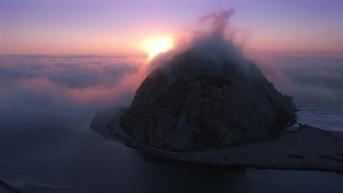 Sunset Background Nature Aerial