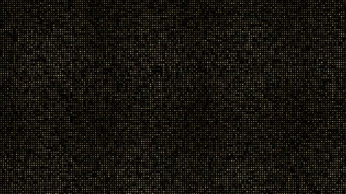 Abstract Golden Dots Grid Shimmering Digital Background