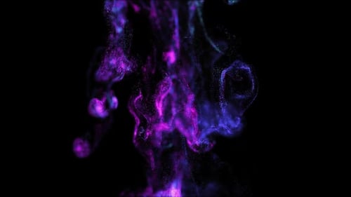 Fluid Particles Background Loop