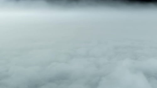 Aerial View of Clouds Moving Slowly