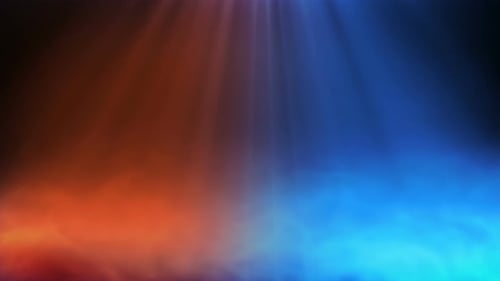 Cinematic Stage Light Rays and Volumetric Fog Background