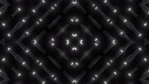 4k White Led Light Vj Loop