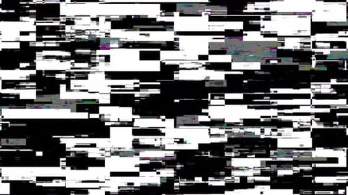 Damaged TV Noise 4K