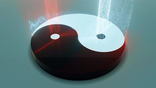 The Abstract Yin Yang 4k