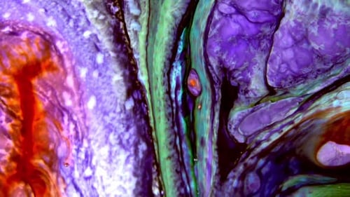 Abstrakte bunte Tinte Explode Diffusion 46