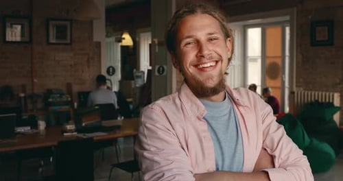 Portrait of Happy Employee
