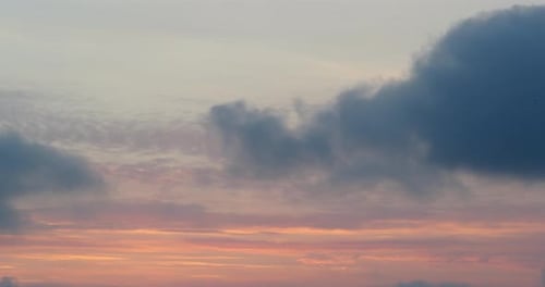 Clouds at sunset