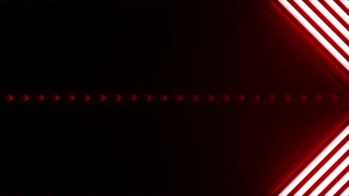 Glowing Neon Arrows V2 4K