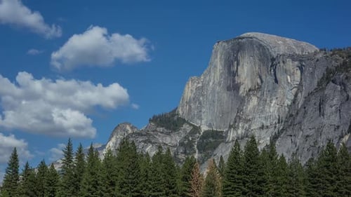 Half Dome Mountain in Yosemite