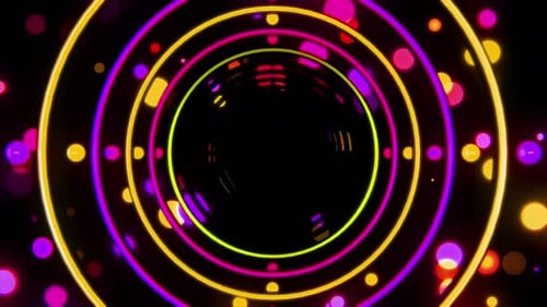Circle Tunnel 01 4k