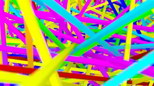 Farbkästen Minimal Motion Grafikdesign Business Digitale Kunst in der Lage, nahtlos zu