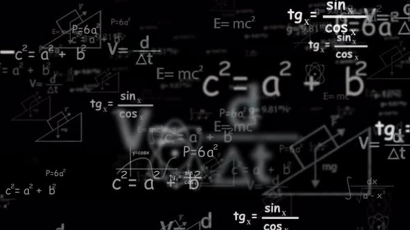 Flying Formulas And Equations, Overlays Motion Graphics ft. algebra ...