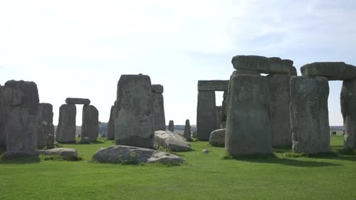 The Stonehenge prehistoric monument