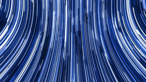 Dynamic Flowing Blue Lines Abstract Technology Background