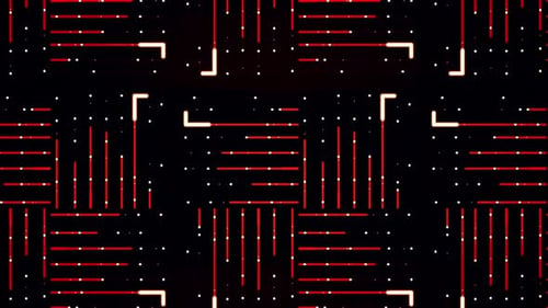 Abstract Geometric Pattern Technology Background Loop