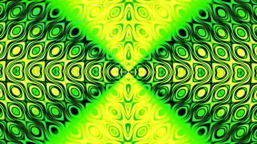 Looping pattern. Abstract background Equalizer DJ disco neon led lighting. Kaleidoscope, mandala