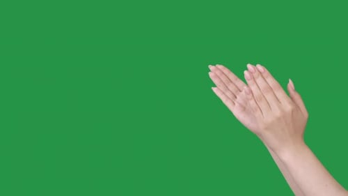 Applauding Hands Victoire Salutation Fier Applaudissement