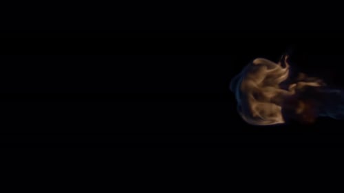 Slowmotion Video of Fire and Flames