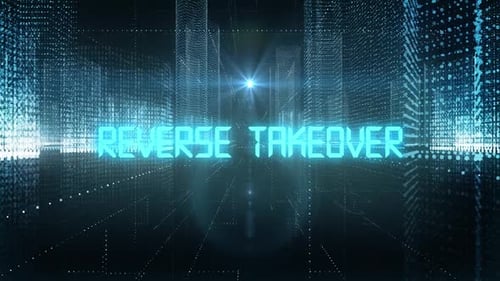 Skyscrapers Digital City Tech Word Reverse Takeover