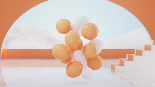 Creative geometric background