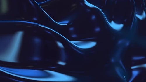 Glowing Fluid Loop 4k