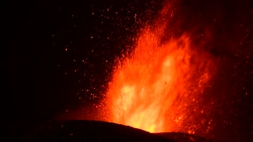 Volcanic eruption in La Palma Canary Islands 2021