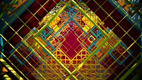 Bunt auf Formgeometrie 04 HD