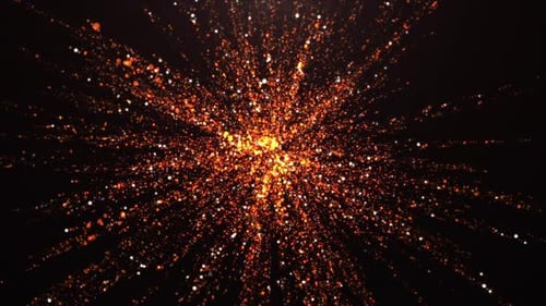 Glitzernde Partikel-Animation HD