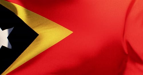 Timor Leste - Flag - 4K