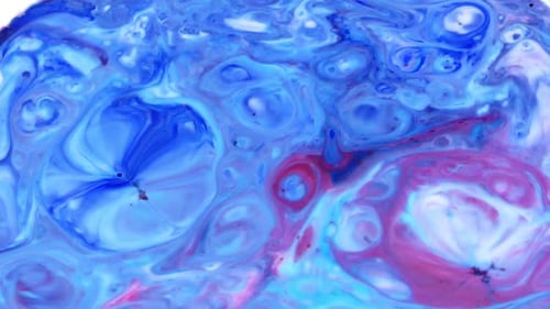 Ink Colors In Macro View