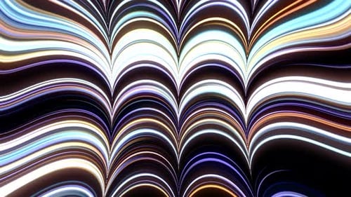 Abstract Fantasy Glow Liquid Wave Gradient Background