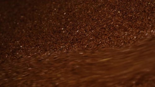 Grain flax sorting and grain cleaning