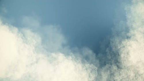 Fly Above Clouds Loop 4k