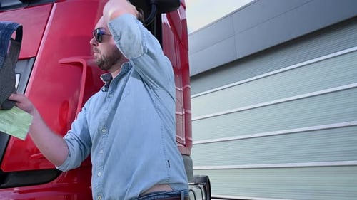 Profissão de motorista de caminhão