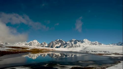 Mountain and Lake Time-lapse