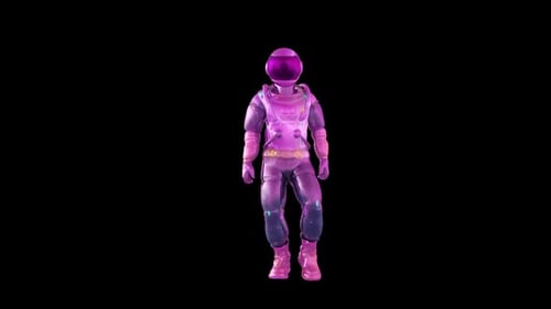 Weltraum-Astronaut